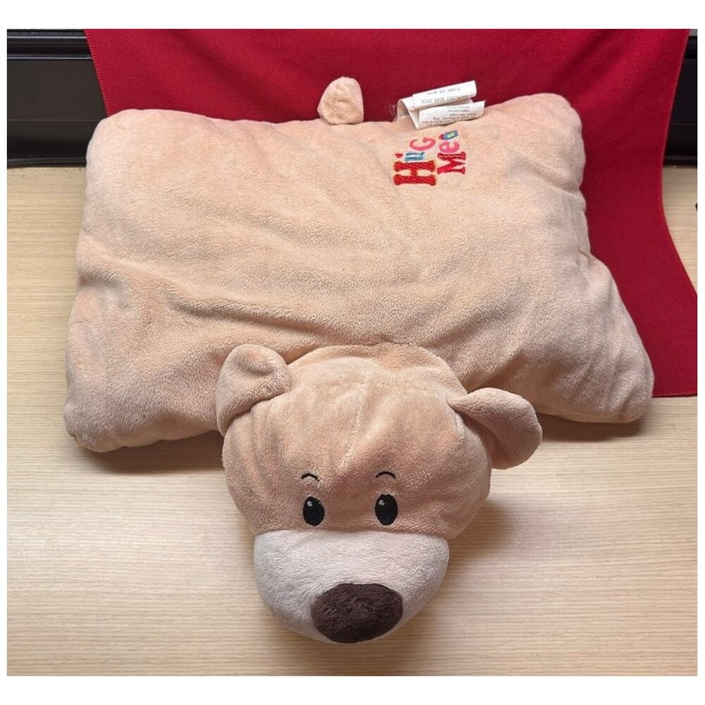 Soft Plush Animal Bear Child's Pillow by DanDee International